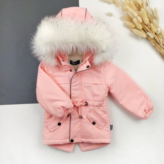 Парка зимова для дівчинки