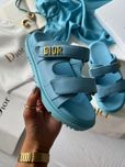 Босоніжки Dior Slippers “Premium Blue”