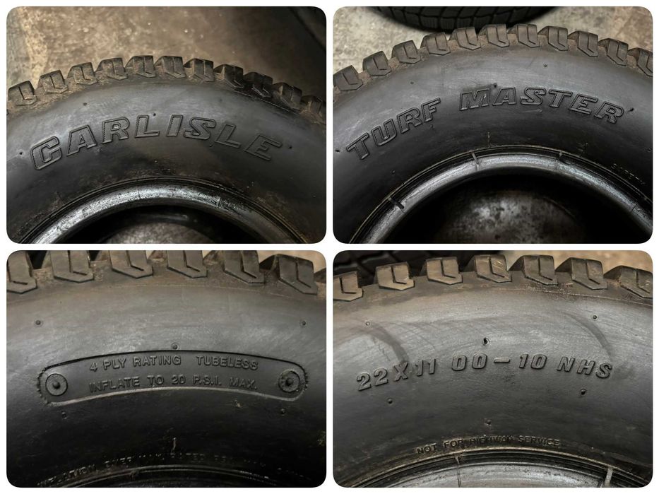 Opona Kosiarka Melex Przemysłowa 22X11.00-10 CARLISLE TURF MASTER 8MM