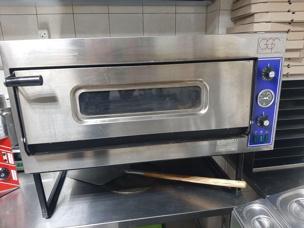 Печь для пиццы GGF ES 4. Пицца печь Италия 380V