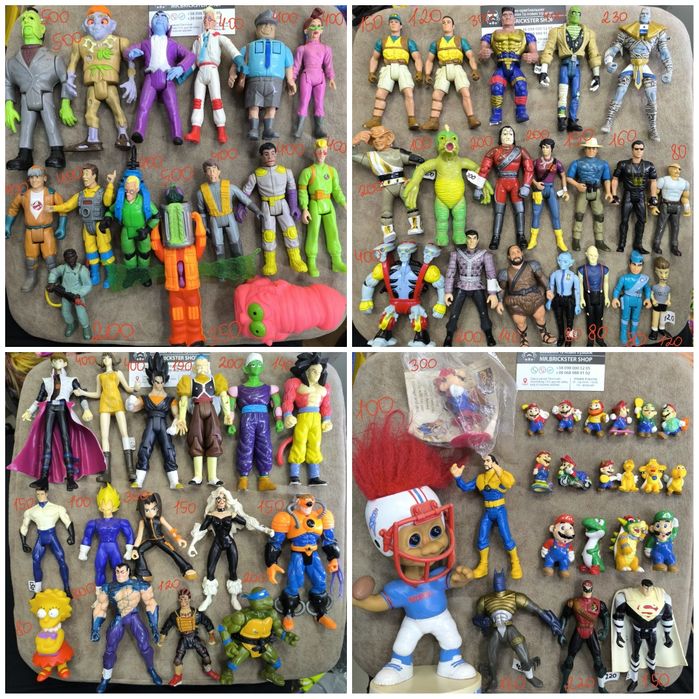 Вінтажні фігурки винтаж фигурки Ghostbusters Mask Street Fighter