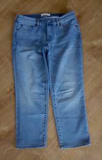 GAP__Damskie jeansy  do kostek VINTAGE lata 90-te  roz. 28 / pas 78cm