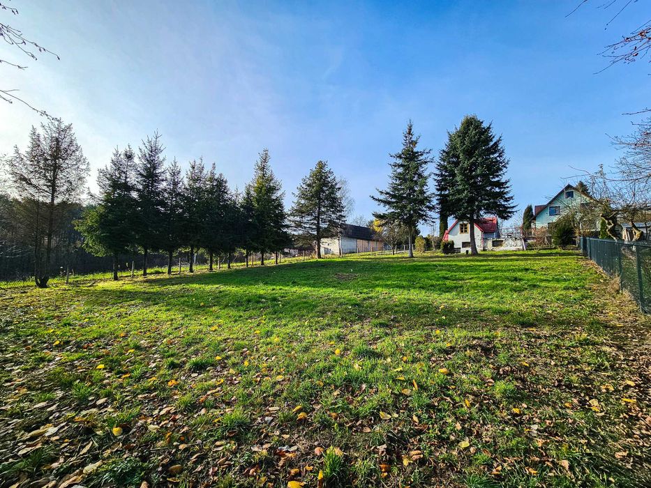 Działka budowlana 12,35 ar z pięknym widokiem