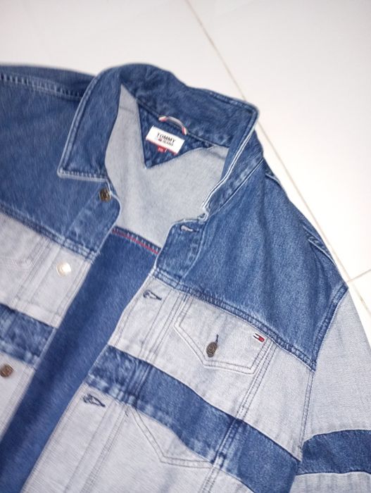 Kurtka damska jeans jesienna Tommy Hilfiger xxl