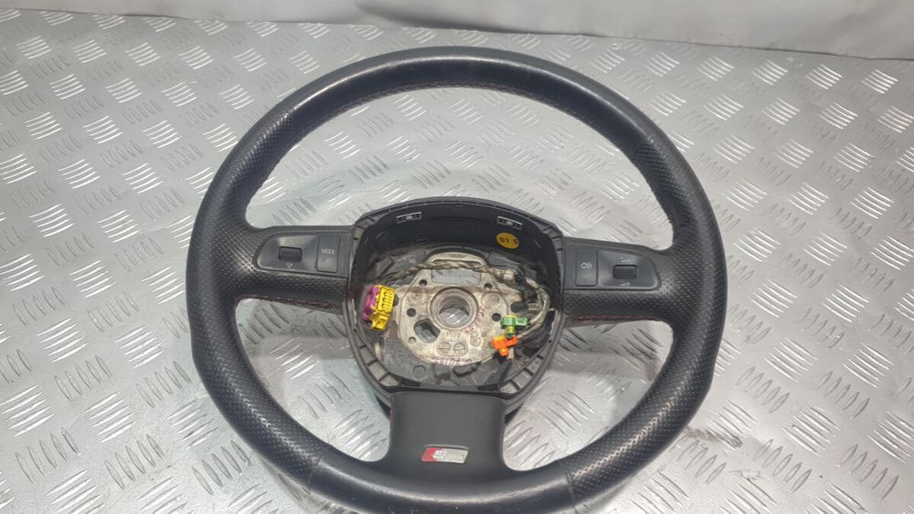 Руль под Airbag 3 спицы мульт Audi A4 (B8) 2007-2015 разборка