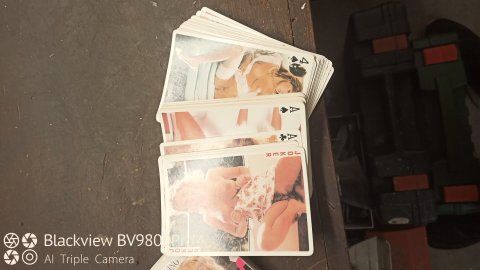 Baralhos cartas vintage eróticas