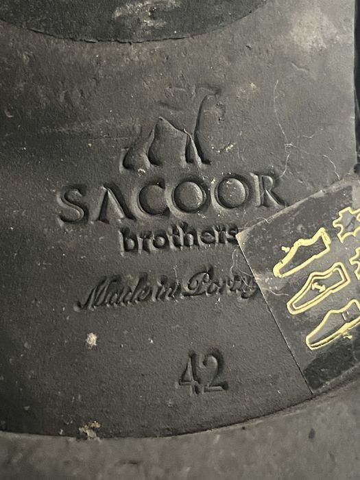 Botas Sacoor Tamanho 42 em Pele