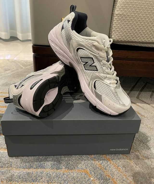 ModayNew Balance 530WhiteDamskieButySportowe_Lekkie Roz.37
