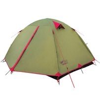 Палатка двухместная Tramp Lite Camp 2, туристическая палатка на двоих