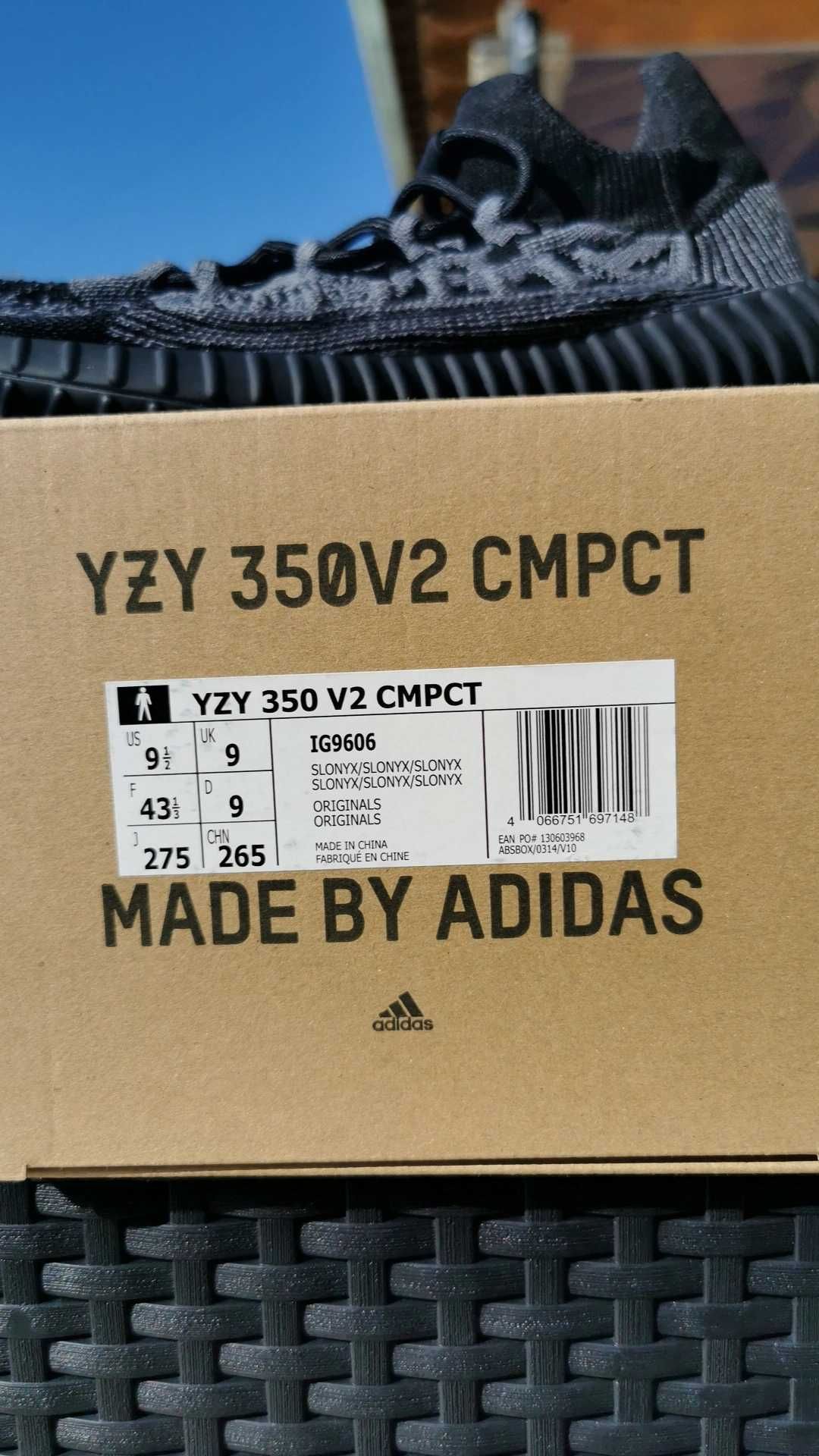 Yeezy 350 V2 Cmpct Slate Onyx