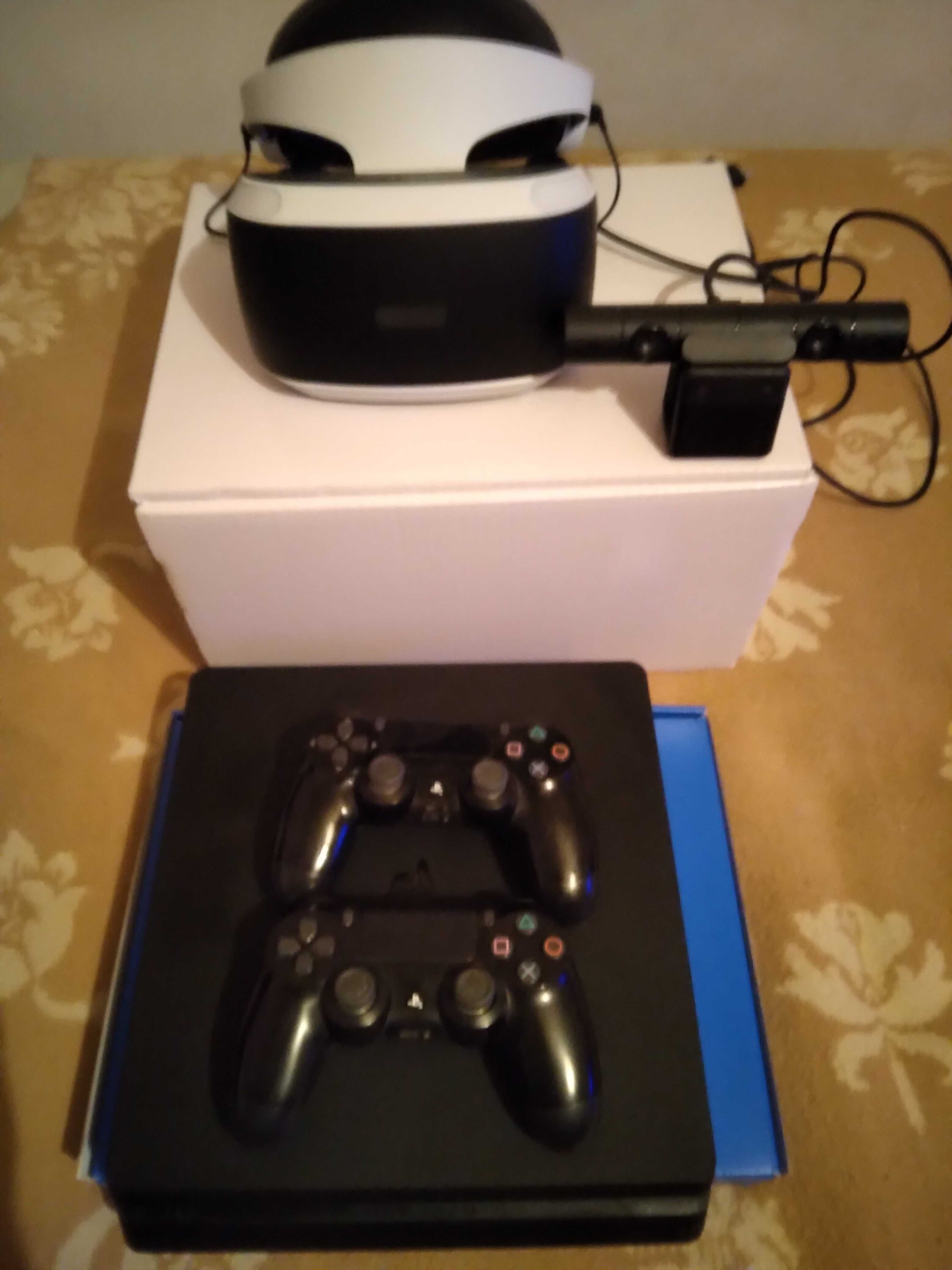 Ps4 kit rv mais camera e jogos