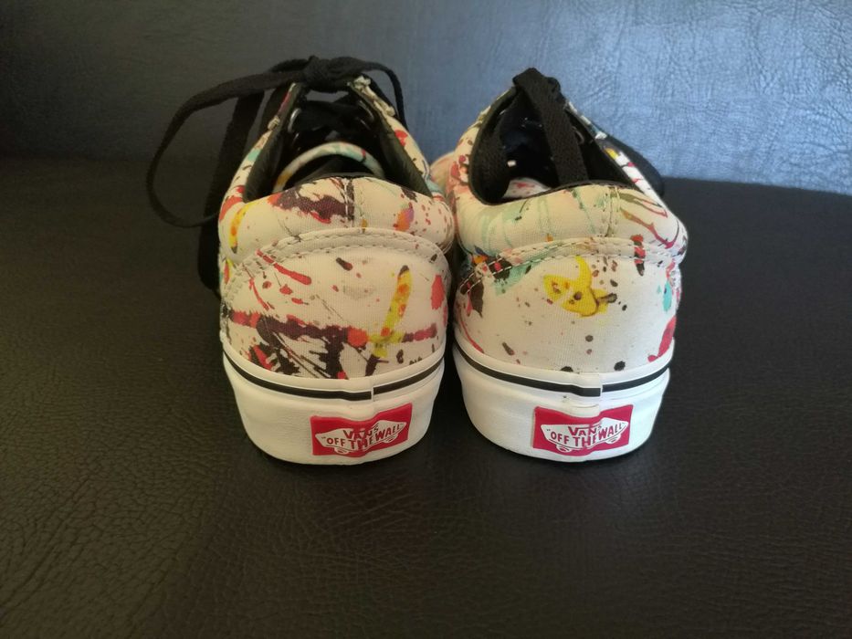 Ténis Vans estampados tamanho 36,5 ótimo estado