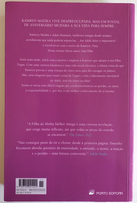 A  filha da minha melhor amiga, Dorothy Koomsy