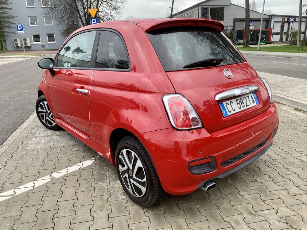 Fiat 500S Sport benzyna -Piękny na żywo- 81tys.km!!!