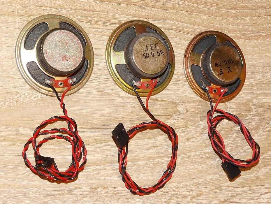 Głośnik miniaturowy, sygnalizacyjny 0.5 W / 8 Ω, omów, średnica 57 mm