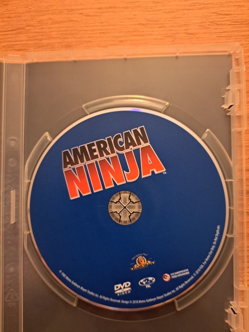Amerykański Ninja 1- Michael Dudikoff-  Film Dvd Polski Lektor Unikat