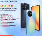Blackview Shark 8 8/256GB NFC G99 120Hz 64MP (Global) Gray Blue