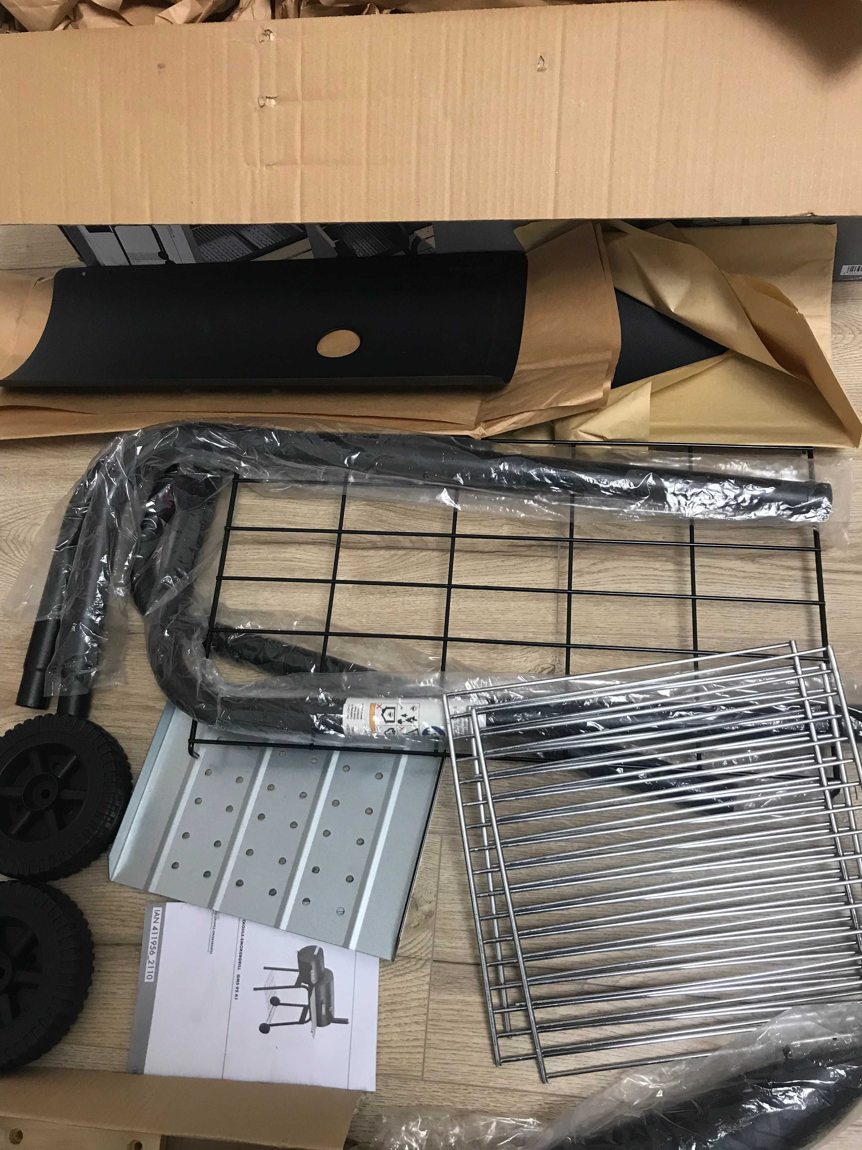 Вугільний коптильний гриль GRILLMEISTER »GMS 92 A1«