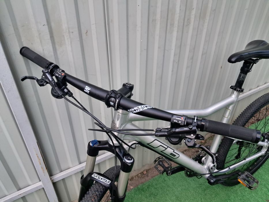 RB iq Алюмінієвий Велосипед Двохпідвіс Гідравліка Deore Suntour Fox