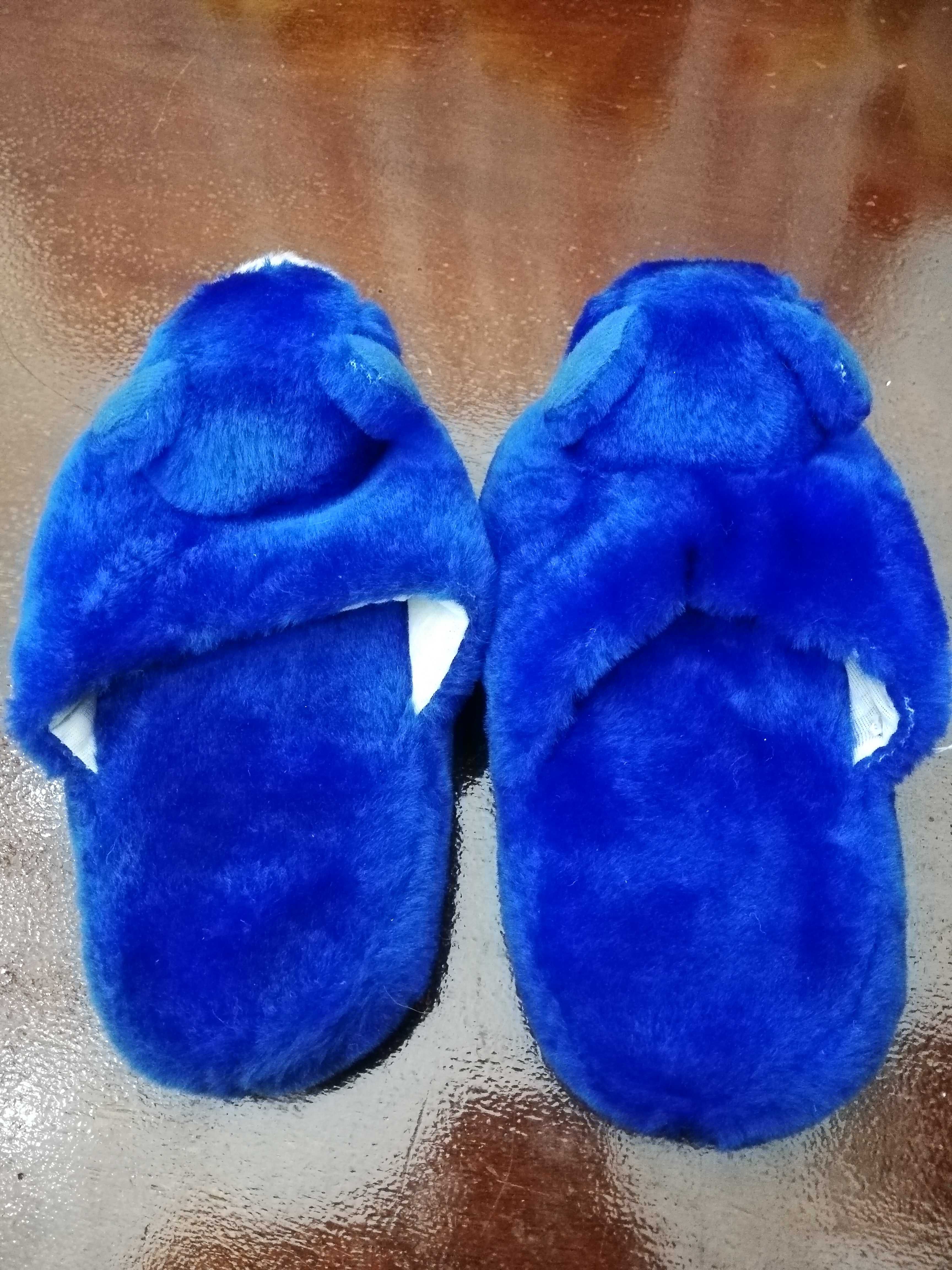 Pantufas criança vintage anos 80 nunca usadas