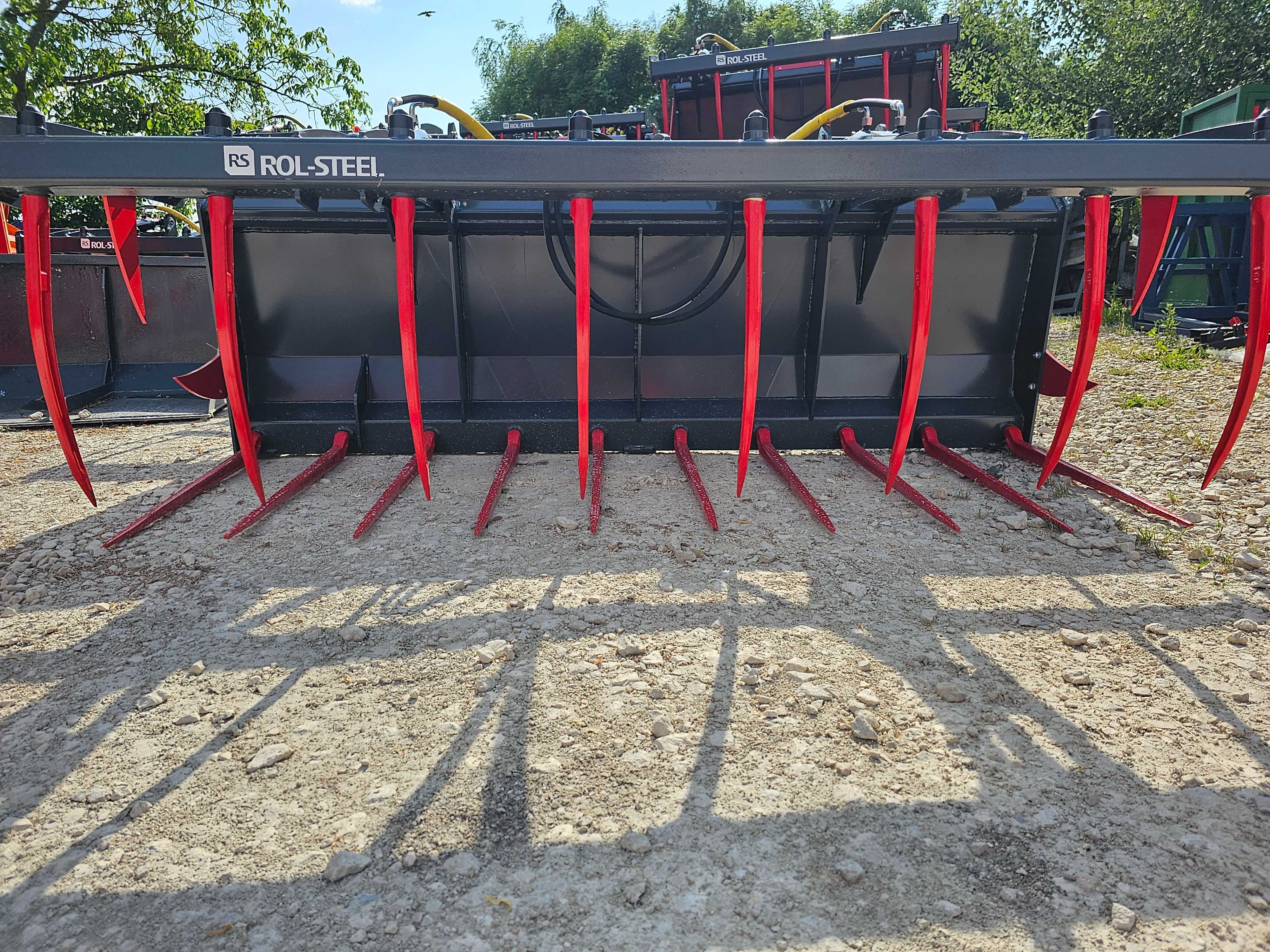 Krokodyl widło szuflo łyżko krokodyl do tura ładowarki ROL-STEEL nowe