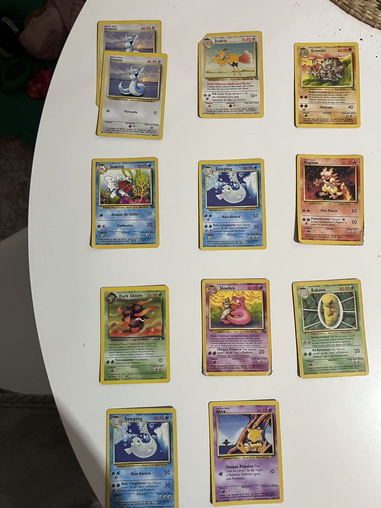 Cartas pokemon 1999