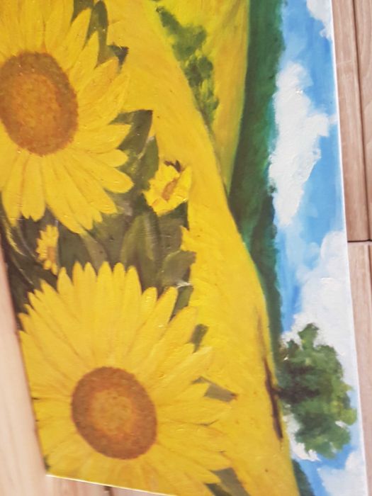 Obraz na płótnie słoneczniki