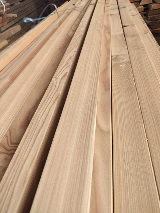 Lamele, sztachety ogrodzeniowe, listwy modrzewiowe, pergole modrzew