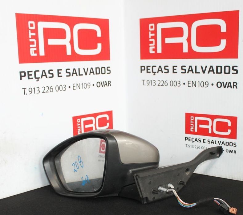 Espelho Retrovisor Esquerdo Peugeot 208 de 2017