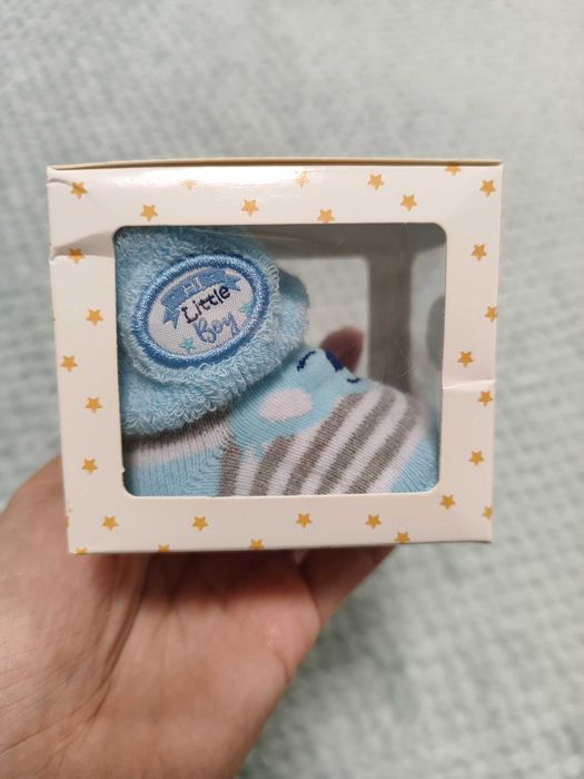 Подарункові шкарпетки для новонародженого