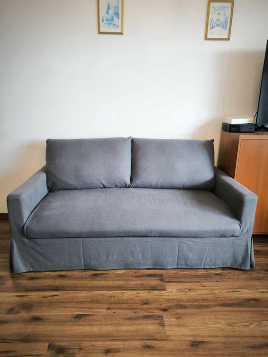 Sofa 2 osobowa rozkładana HYLTARP ikea mało używana