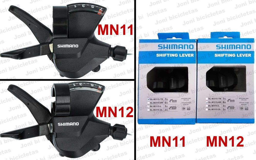 Mudanças SHIMANO de bicicleta