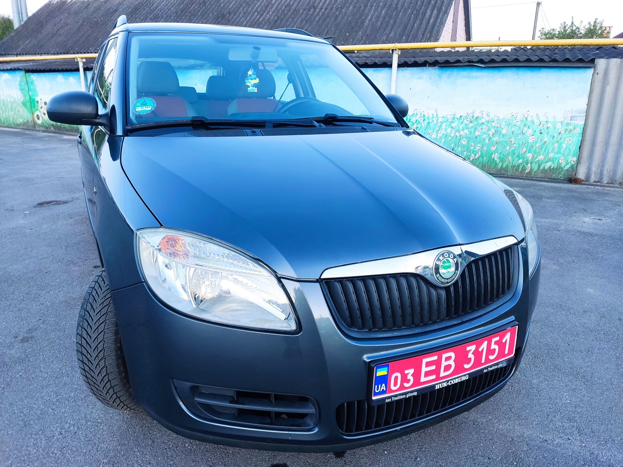 Свіжопригнана Skoda Fabia