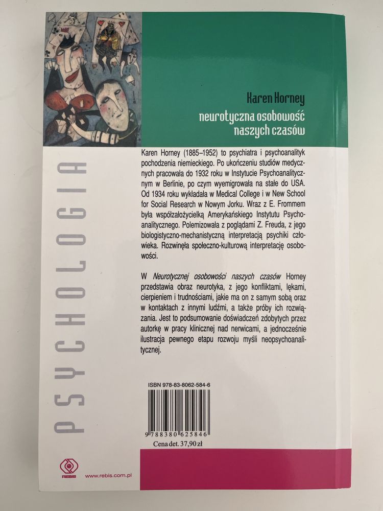 Karen Horney „Neurotyczna osobowość naszych czasów”