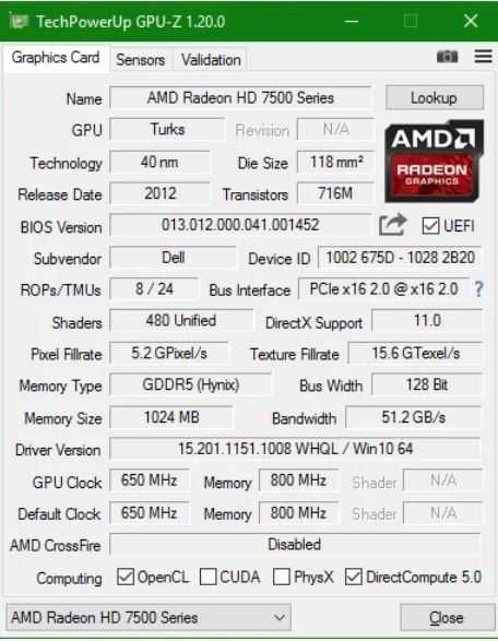 Видеокарта AMD 1GB 2GB HD7570 HD8490 R7 240 R5 340X GDDR5 GDDR3 4K