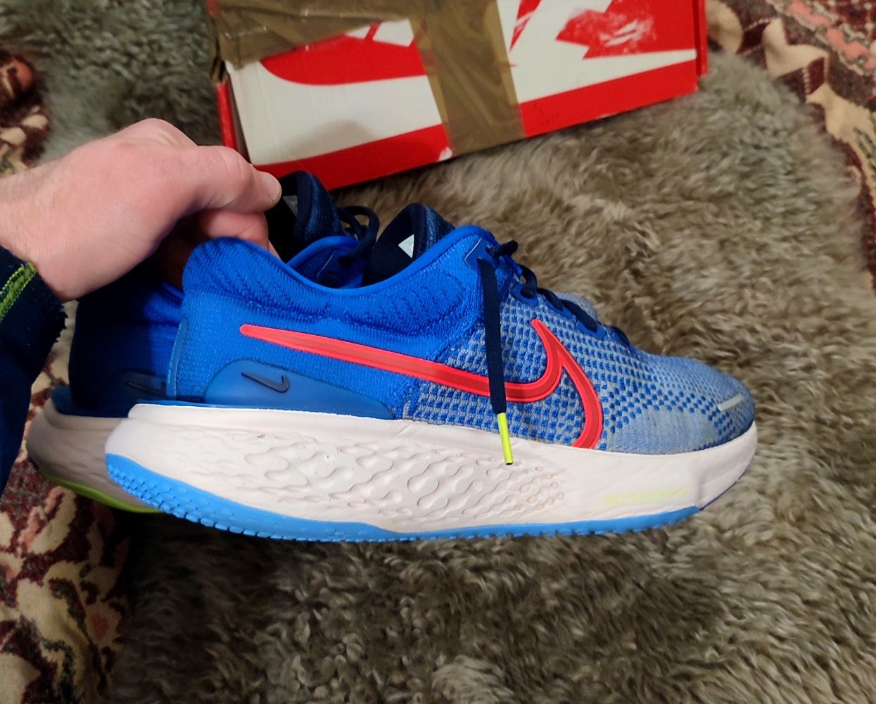 ‼️Кроссовки Nike ZoomX  Flyknit 2 pegasus air max 42р 42.5 Оригинал