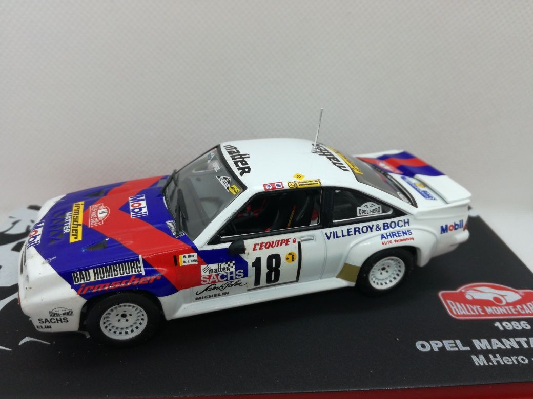 Miniatura Opel Manta 400 M. Hero RMC 1986