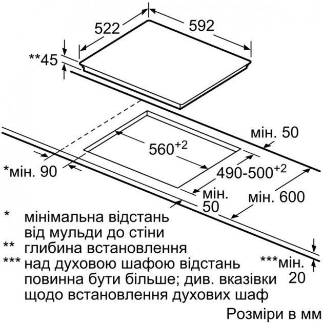 Варочная панель электрическая Bosch PKE611D17E