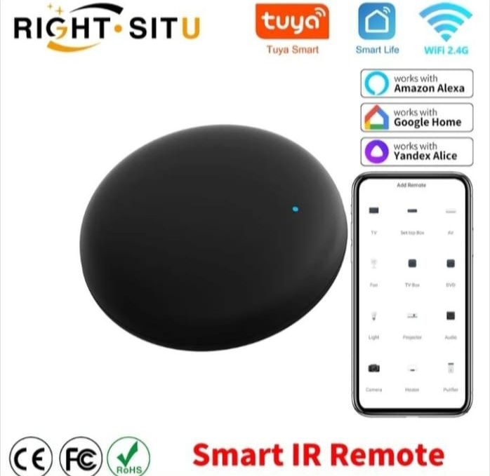 Controlo Remoto IR para TV/DVD/AC Novo