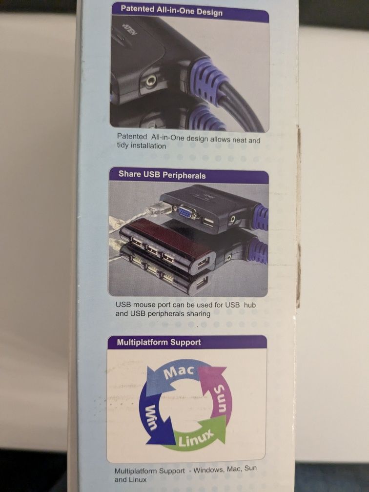 Data switch usb e monitor