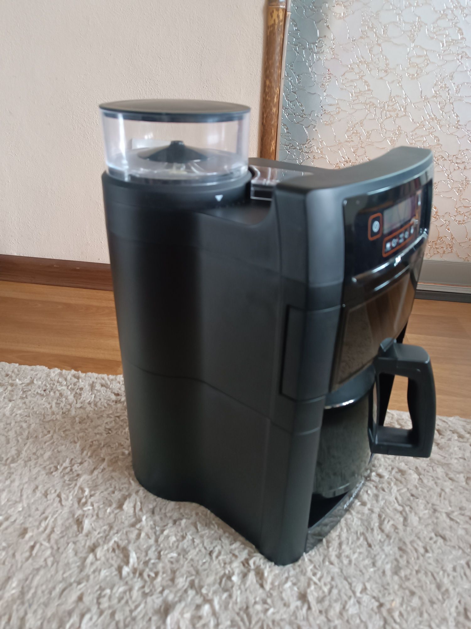 Кавоварка+кавомолка крапельна Klarstein Aromatica II Termo, чорна