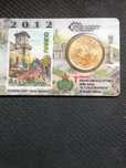Moneta 50 euro centów + znaczek San Marino 2012 coincard