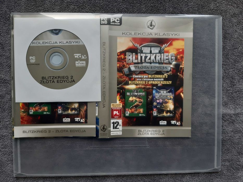 Blitzkrieg 2 Złota Edycja, Kolekcja Klasyki, Folia
