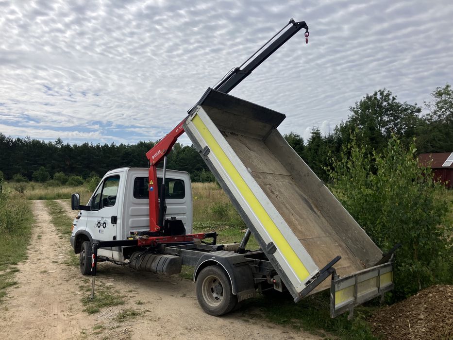 HDS wywrotka do 3.5t. Usługi transportowe