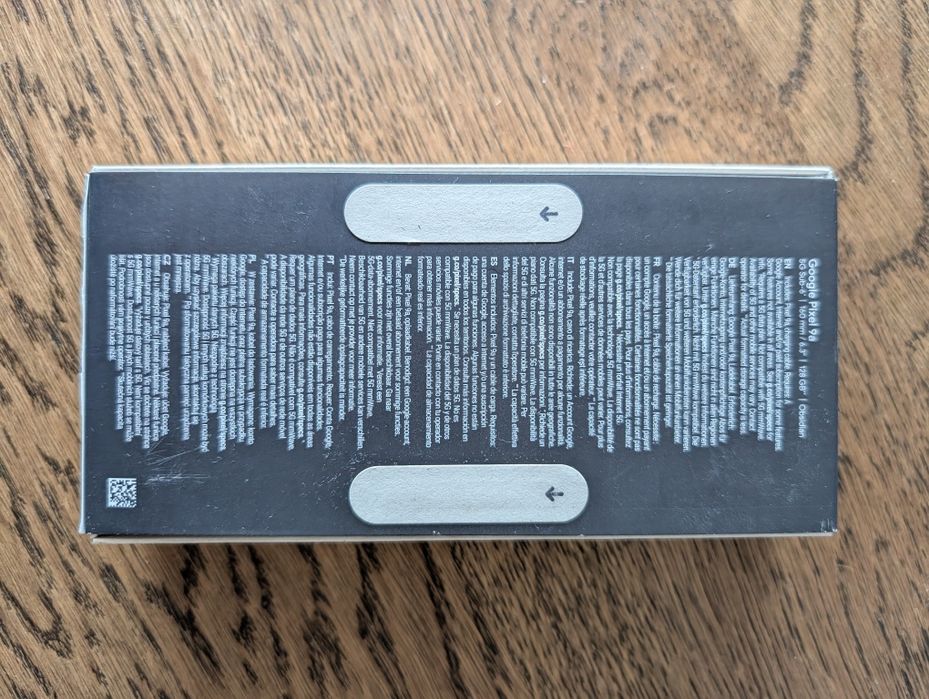Smartphone GOOGLE Pixel 9a 8/128GB preto - novo