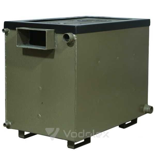 Котел твердопаливний  bizon м-п classic з плитою (сталь 4, 5, 6 мм)