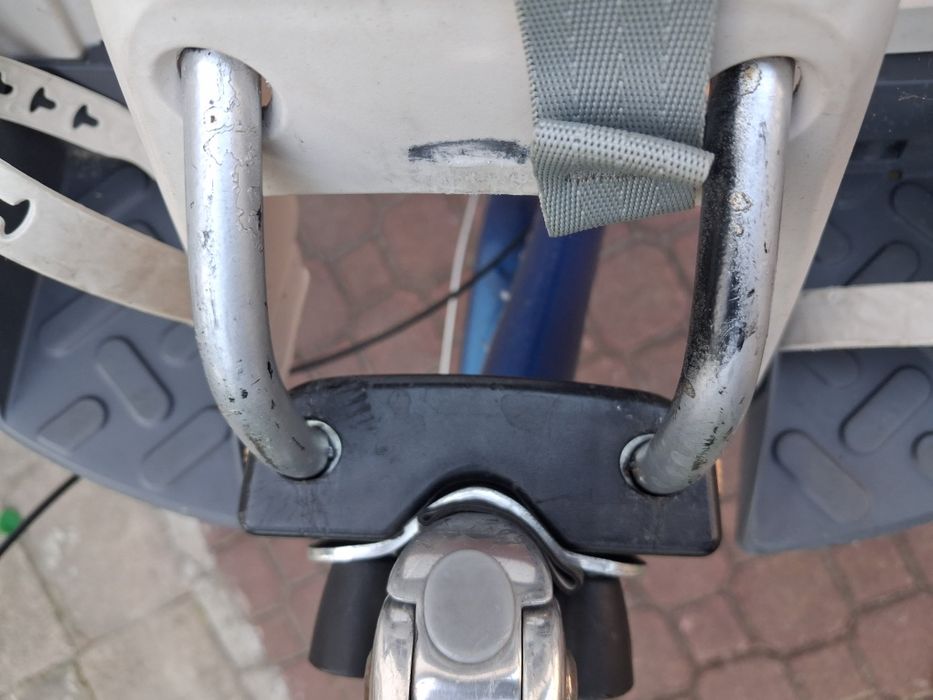 Fotelik rowerowy na przód/przedni na kierownicę Polisport