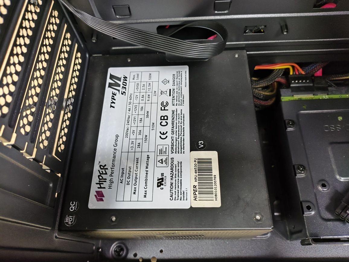 Компьютер ryzen 5 3400g 16gb ОЗУ B450