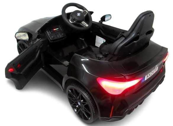 Auto na akumulator dla dzieci BMW M4 Czarne Autko Zabawka Pojazd RATY!