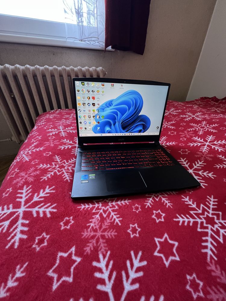 Геймерський та для роботи ноутбук MSI katana i5-14000h | RTX3060 | 16